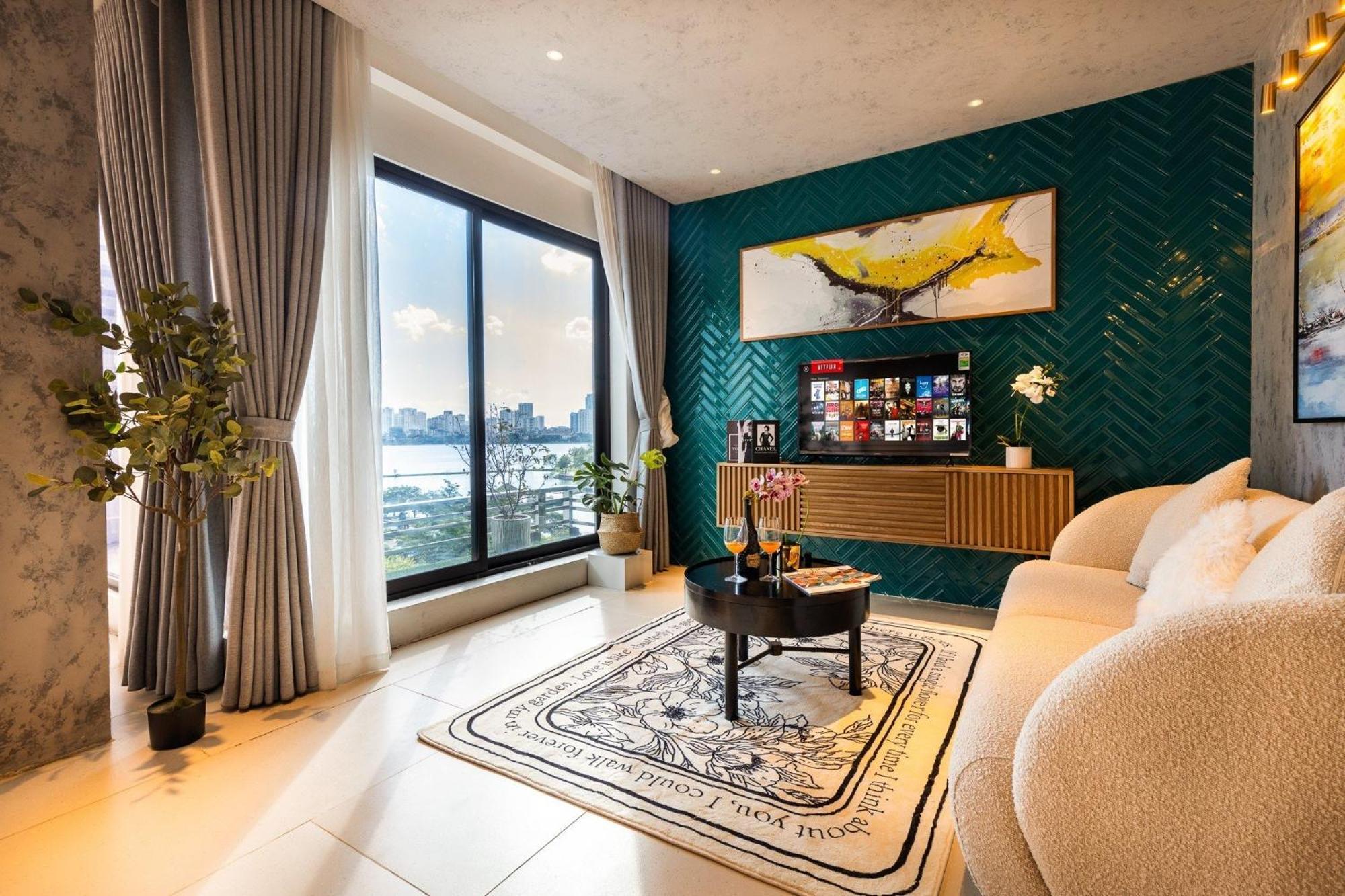 M Apartment Lakeside - Cara Rustic ハノイ市 エクステリア 写真