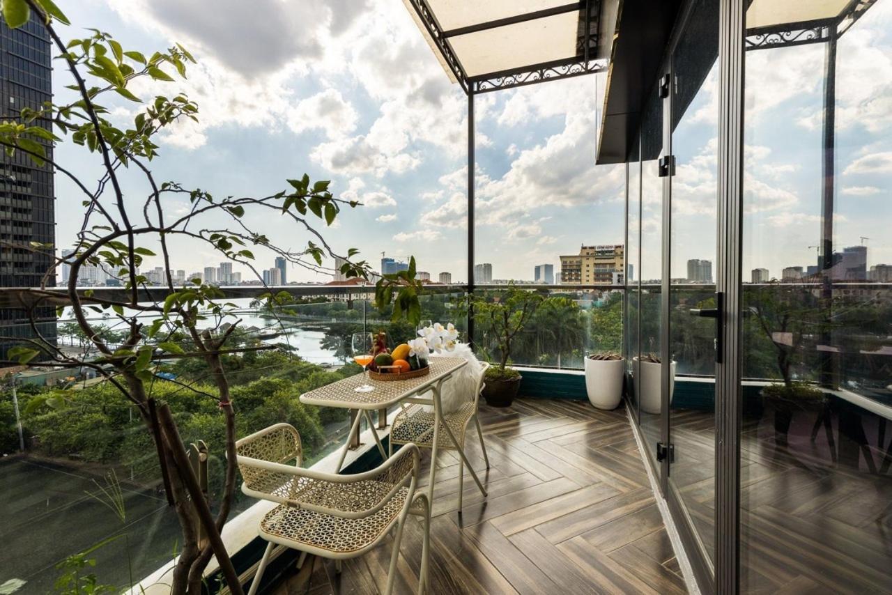 M Apartment Lakeside - Cara Rustic ハノイ市 エクステリア 写真